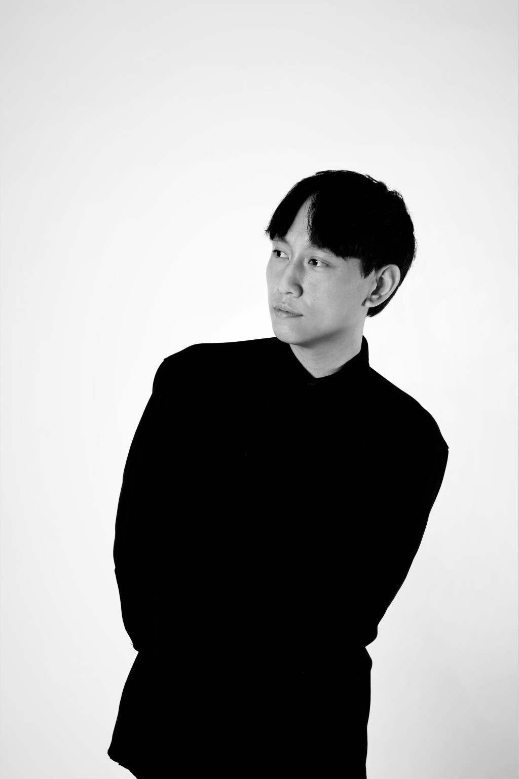 張匯希夢想是前往北歐藝術家Olafur Eliasson的工作室工作。(黑白照片)