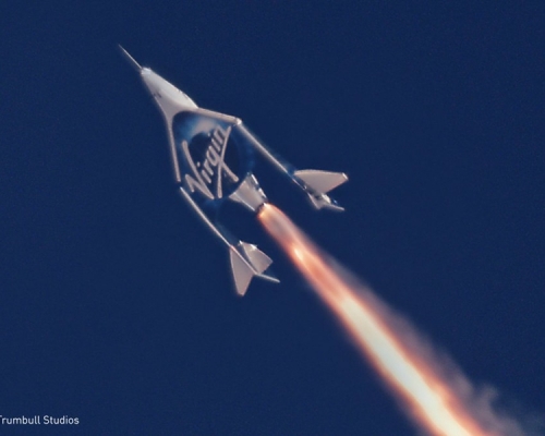 維珍銀河希望測試能用於商業太空旅行的關鍵系統。 Virgin Galactic Twitter圖片