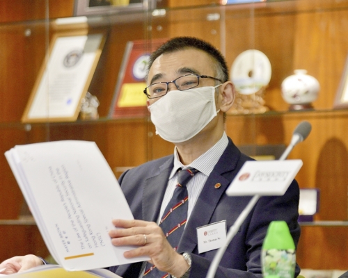 律師會前會長蘇紹聰指律師會有政治化趨勢。資料圖片