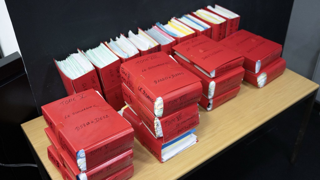 受害人多达299位,法庭上的文件数量相当惊人。 路透社 受害人多达299位,法庭上的文件数量相当惊人。 路透社
