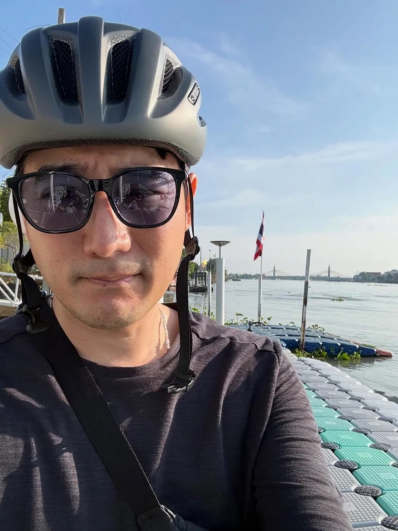 Tae 常分享騎單車照片。IG/pitaythaman Tae 常分享騎單車照片。IG/pitaythaman