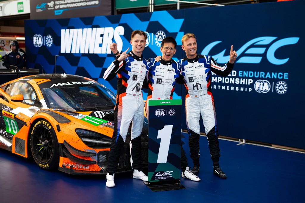今站冠軍為他們出戰下月舉行的 WEC 世錦賽第三站,法國利曼 24 小時耐力賽注入強心針。 公關圖片 今站冠軍為他們出戰下月舉行的 WEC 世錦賽第三站,法國利曼 24 小時耐力賽注入強心針。 公關圖片
