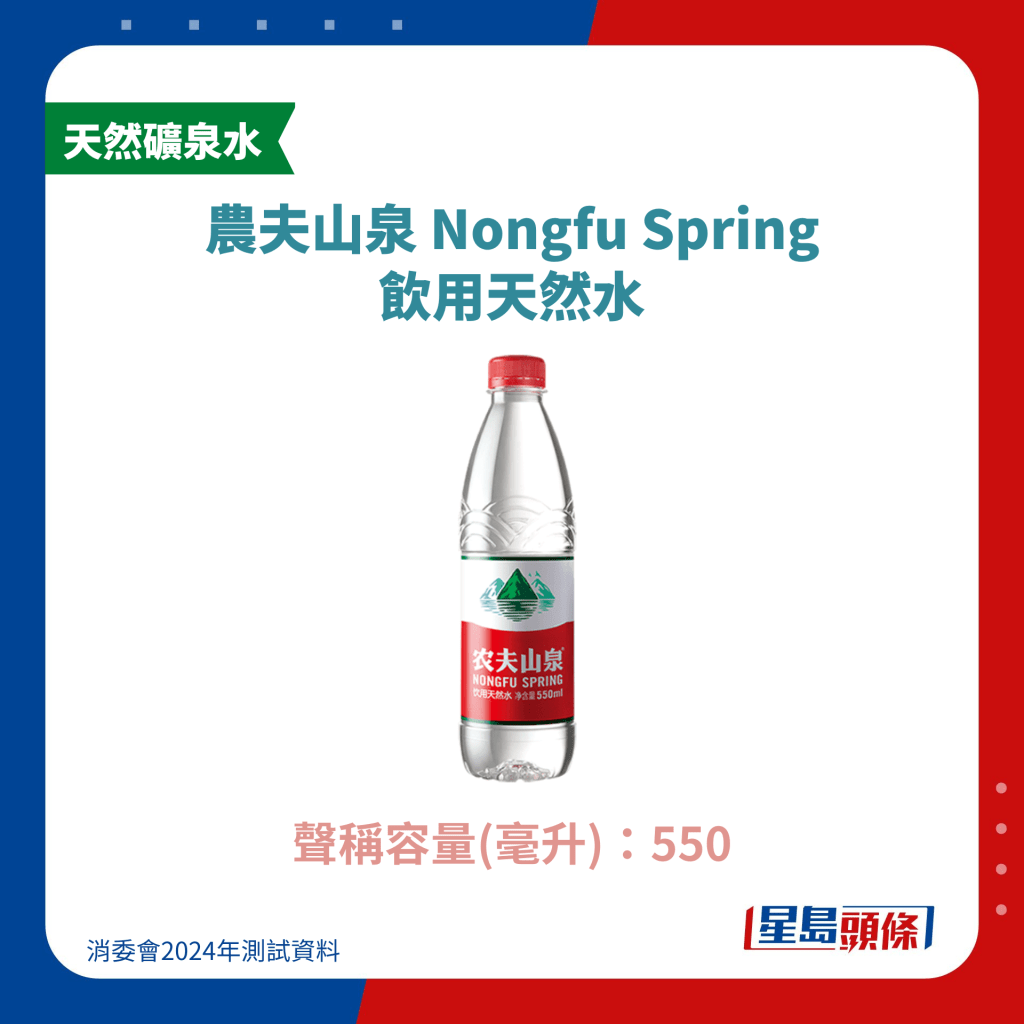 农夫山泉 Nongfu Spring 饮用天然水