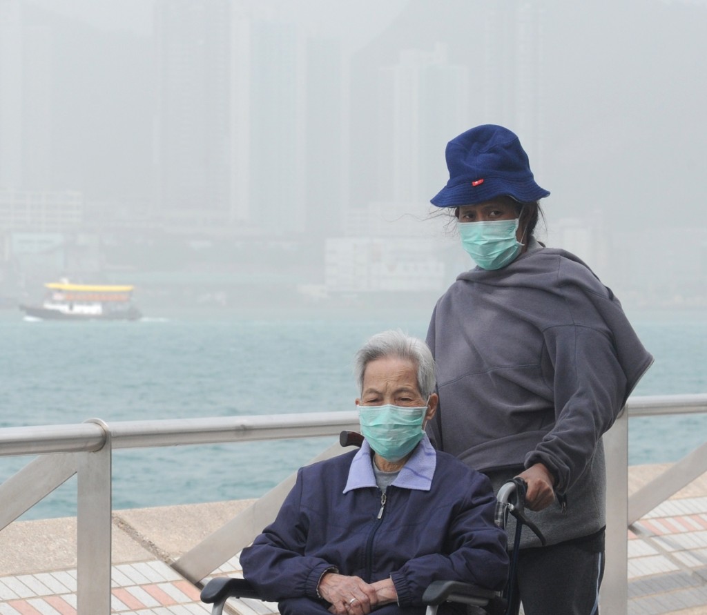 本港空氣質素轉差。資料圖片