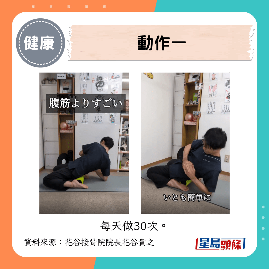 動作一：深層核心訓練