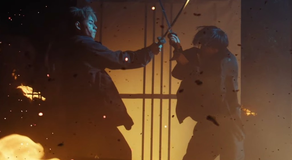 開拍《殺手#4》前,Jeffrey操練了8個月,故拍攝動作場面亦游刃有餘。 開拍《殺手#4》前,Jeffrey操練了8個月,故拍攝動作場面亦游刃有餘。