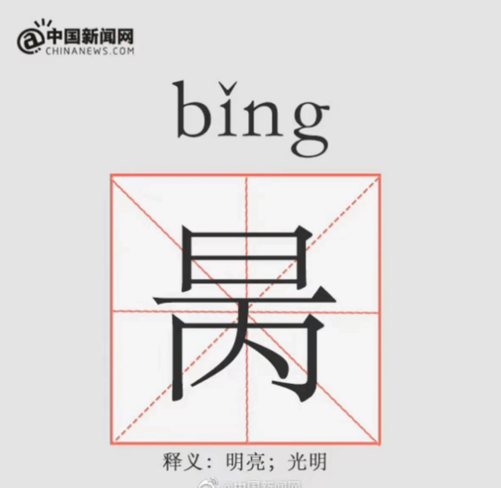 原來很多人也不懂「昺」（bǐng）字如何發音。