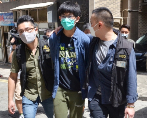 其中一名被捕學生杜林丞亨。資料圖片