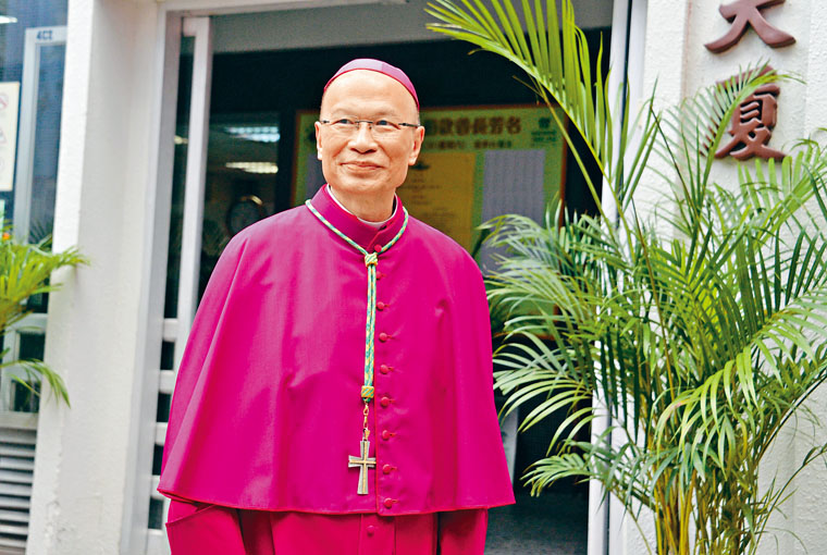 楊鳴章於一七年八月接替榮休的湯漢樞機擔任香港教區主教，上任不足一年半就去世。