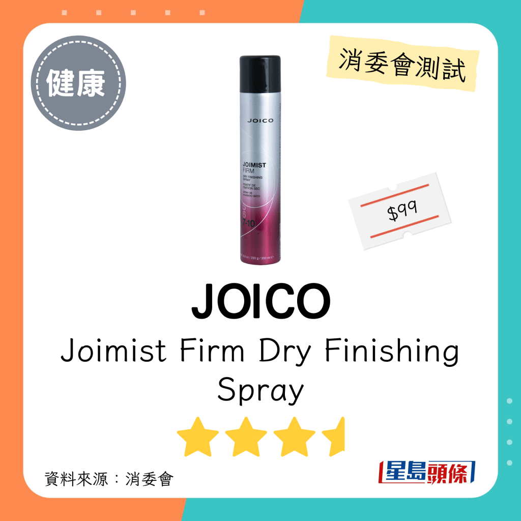 消委会发泥发蜡｜JOICO Joimist Firm Dry Finishing Spray