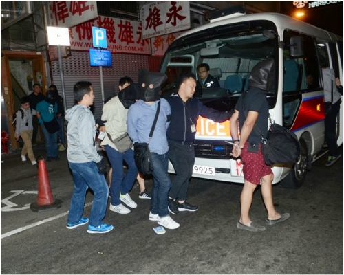 警方進行代號「捍衛者」共拘捕33名男女。