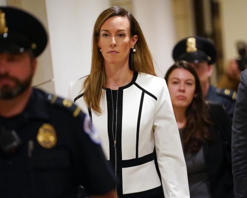 副總統彭斯的外交政策女助手威廉斯。AP