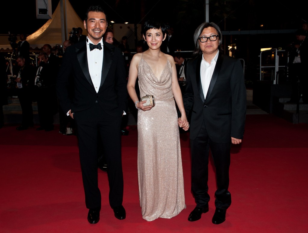 2011年，金城武、吳君如及陳可辛出席電影《武俠》在第64屆康城影展舉行的全球首映禮。