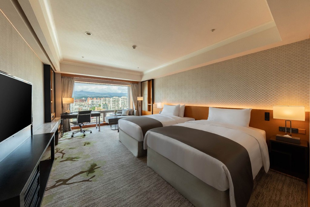 酒店的房間面積由36平方米至210平方米。