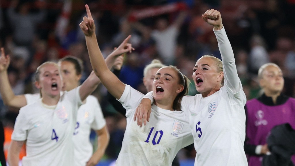 英格蘭女足自〇九年後再殺入大賽決賽。Reuters