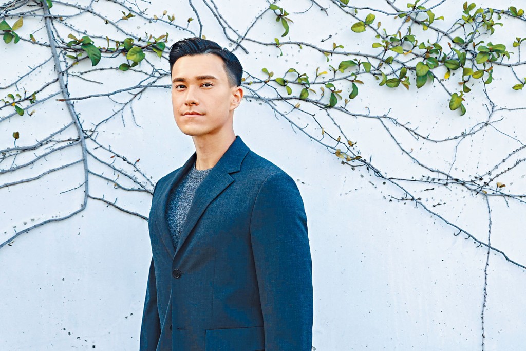 ■朱敏瀚最開心能與黎耀祥合作，更視對方為學習對象。