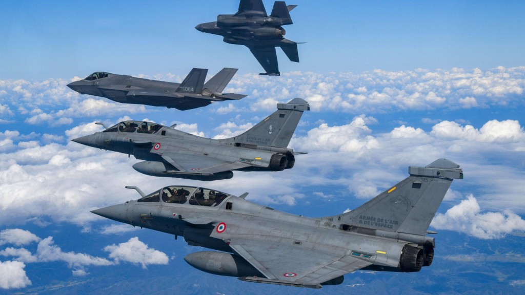 F-35战机是目前全球先进的战机之一。法新社