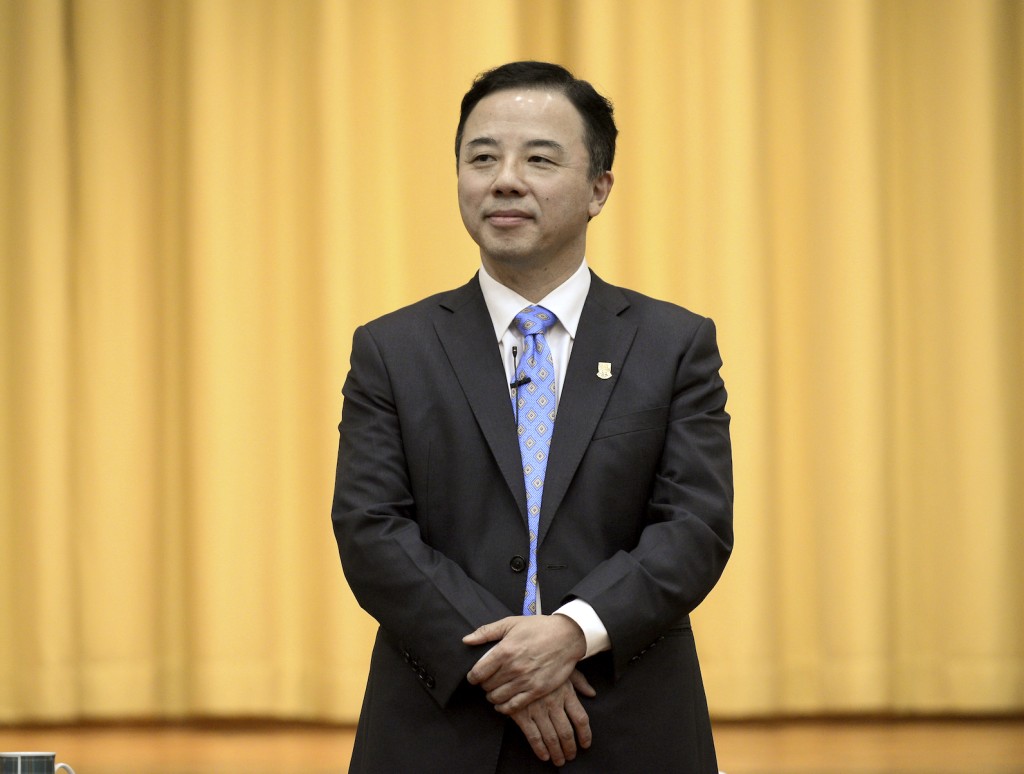 港大校長張翔。資料圖片