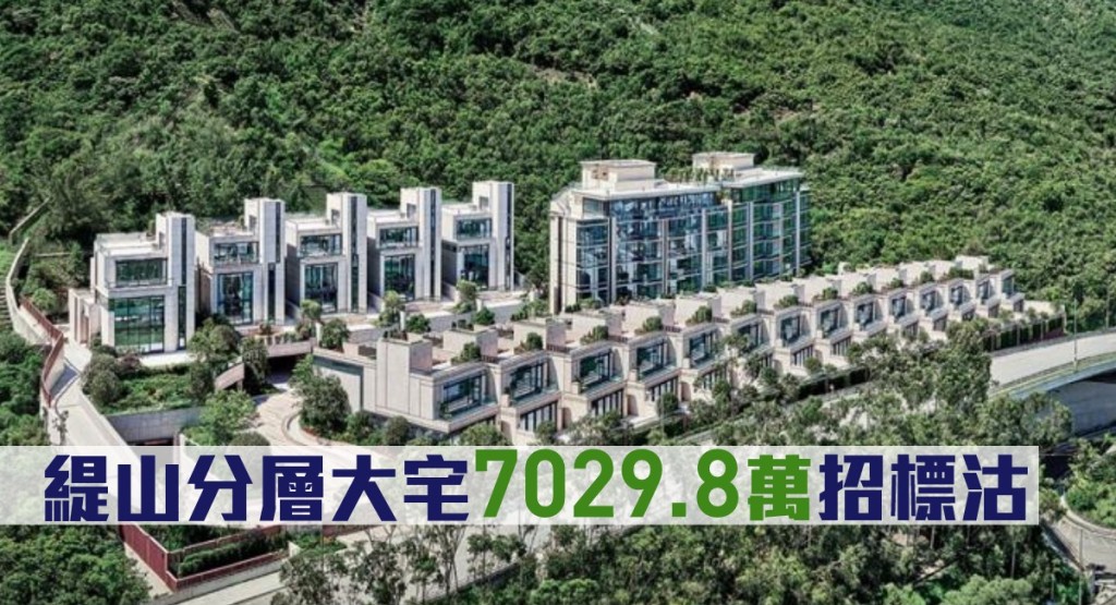 緹山分層大宅7029.8萬招標沽。