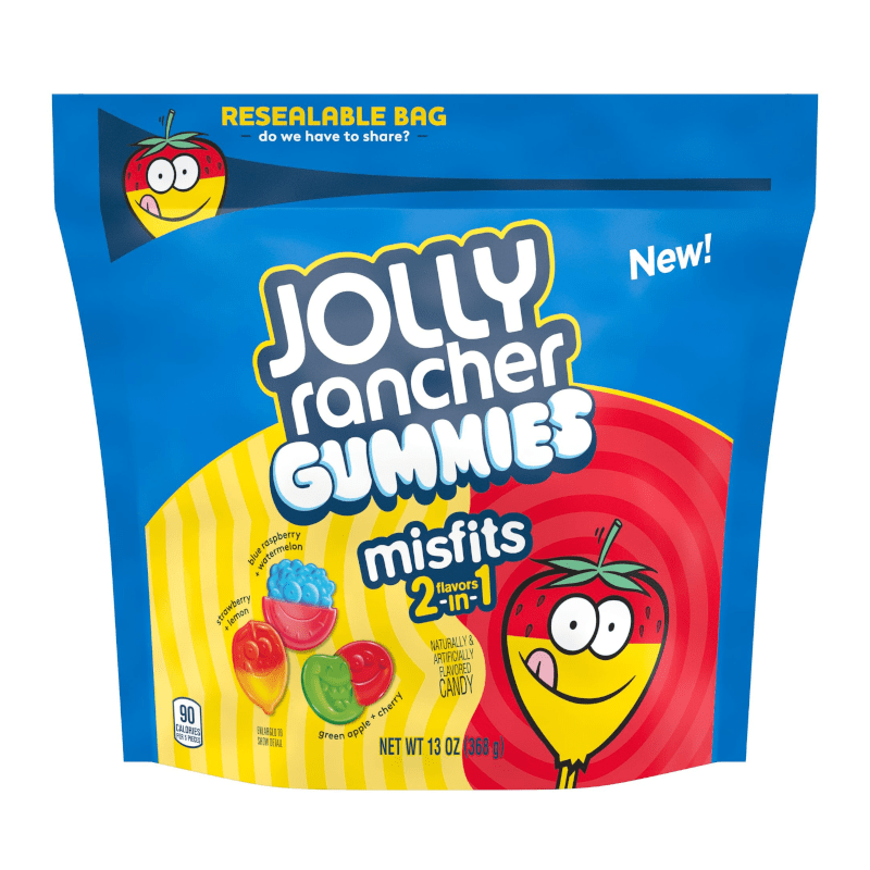受影響產品包括Jolly Rancher Hard Candy Fruity 2 in 1 。網上圖片 受影響產品包括Jolly Rancher Hard Candy Fruity 2 in 1 。網上圖片