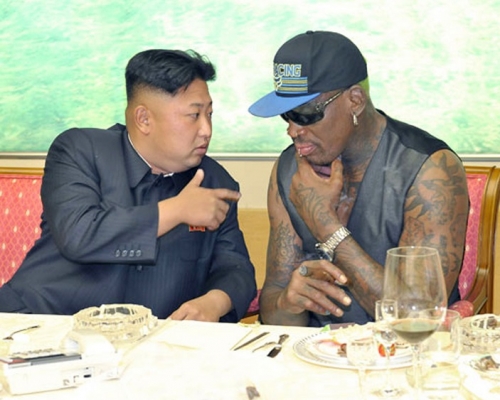 洛文今次到訪北韓,未知會否再與金正恩會面。