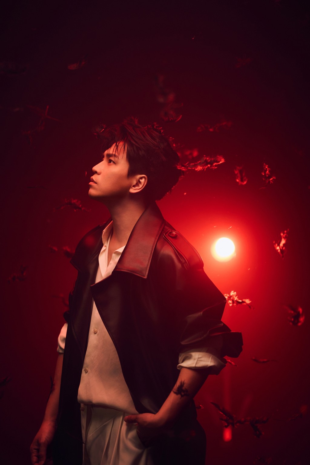 蕭景鴻化身墮入凡間的黑天使，拋開包袱浴火重生。