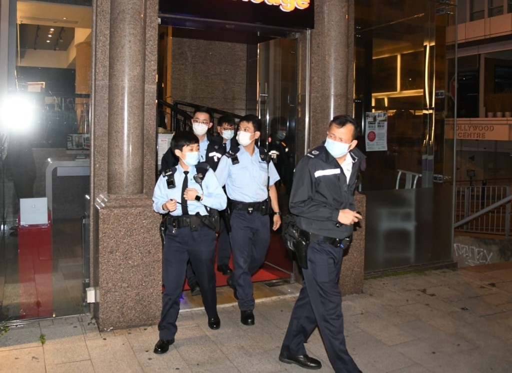 警方到場調查。