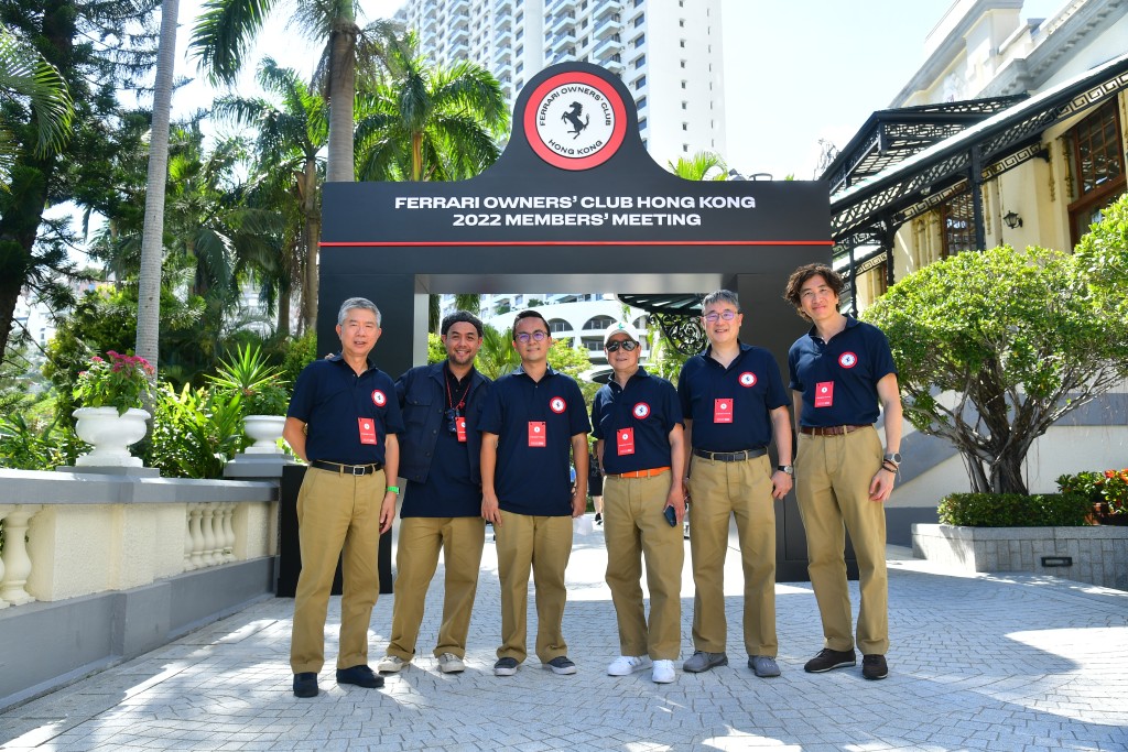 ●香港法拉利車主會籌委會成員,包括車廠及經銷商代表。