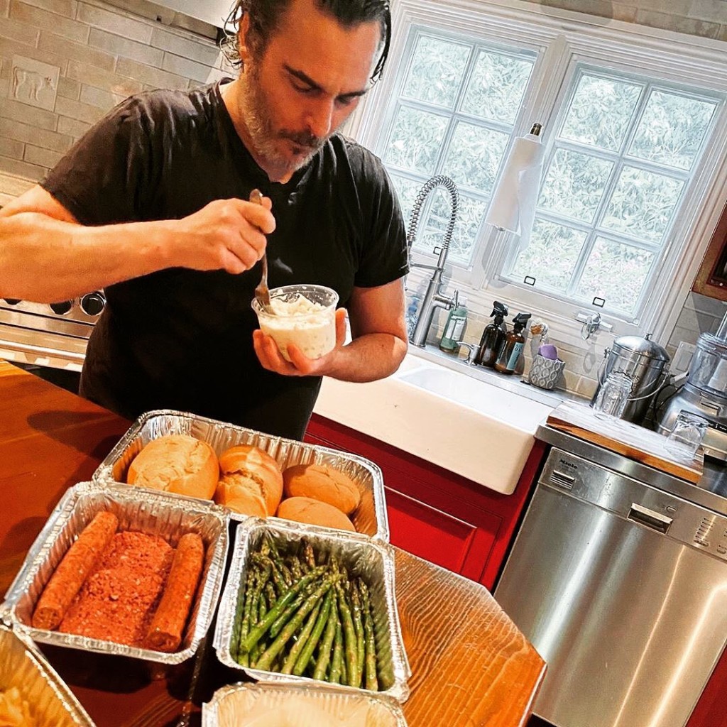 華堅平日很注重健康飲食。