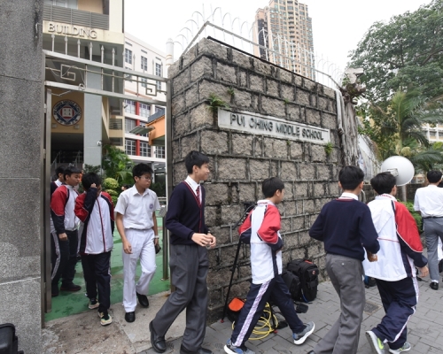 教育局公布明日全港學校停課。