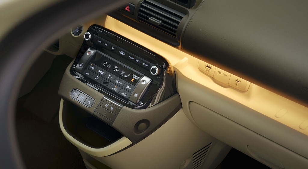 全新Hyundai Inster電動車配置一應俱全。