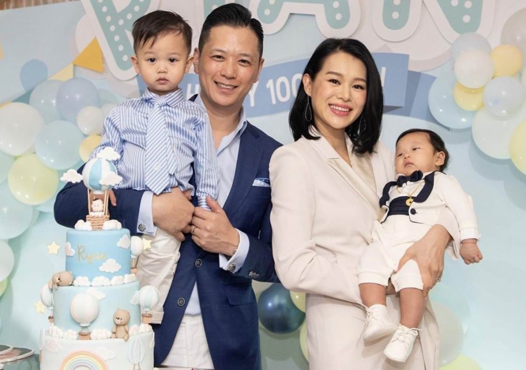 雖然胡杏兒兩公婆有兩子萬事足，但唔知會唔會再追個女呢？