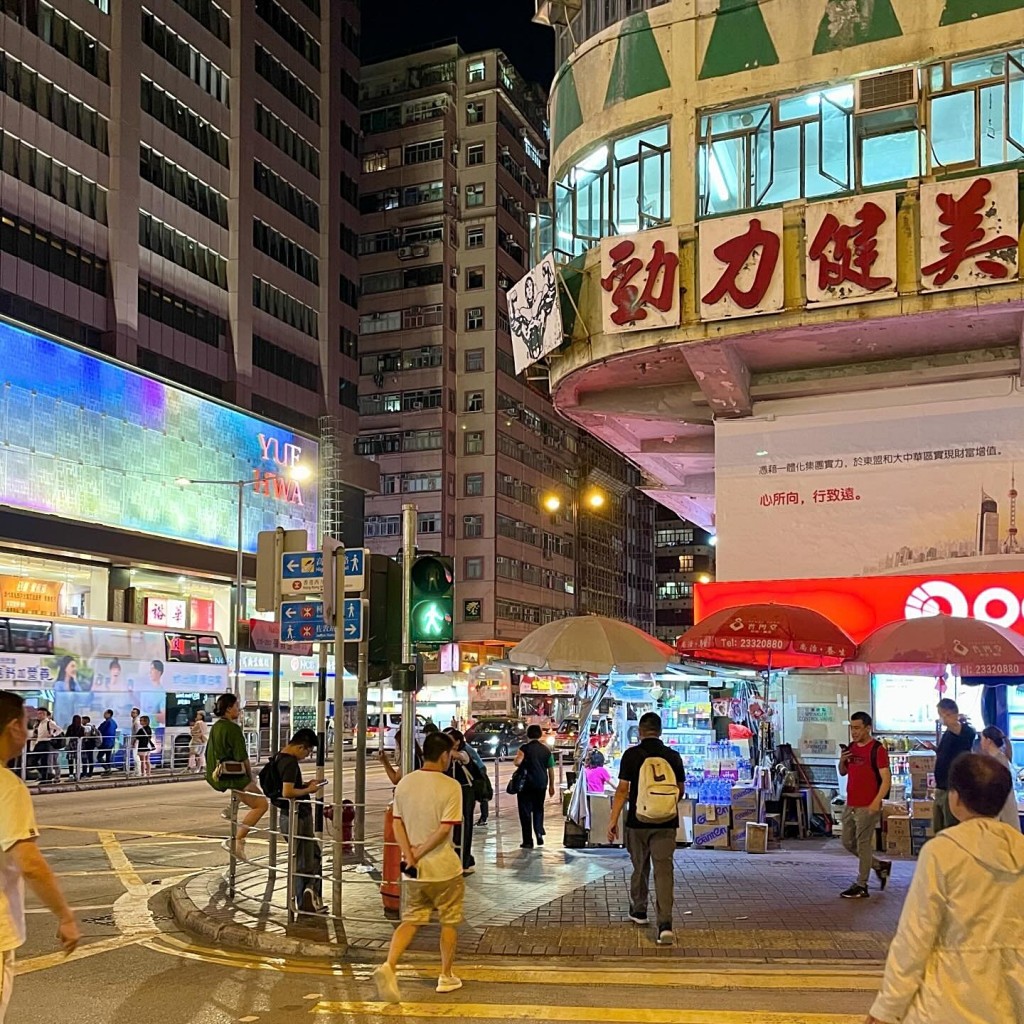 勁力健美中心逾42年歷史。fb：香港街角樓 