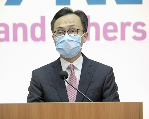 聶德權指約100多名拒絕簽署宣誓聲明公務員需離開隊伍。資料圖片