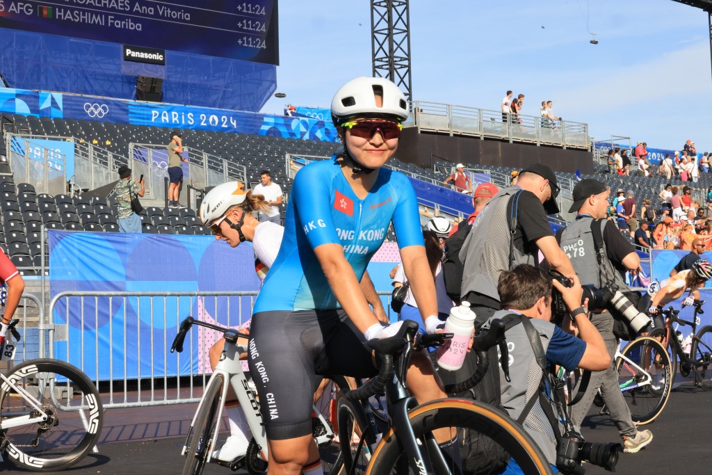 李思穎力爭衛冕公路自行車女子個人賽金牌。星島圖片