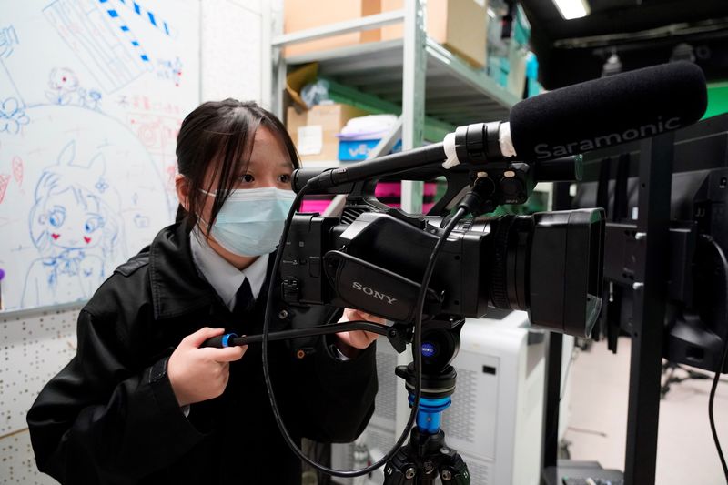 吳雅芝同學參與「達人檔案」後，更積極參與校內外的拍攝活動，將以媒體工作為發展目標。