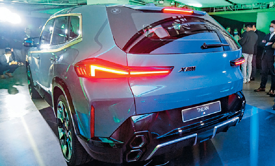 ■XM馬力高達653ps，0至100km/h加速只需4.3秒。