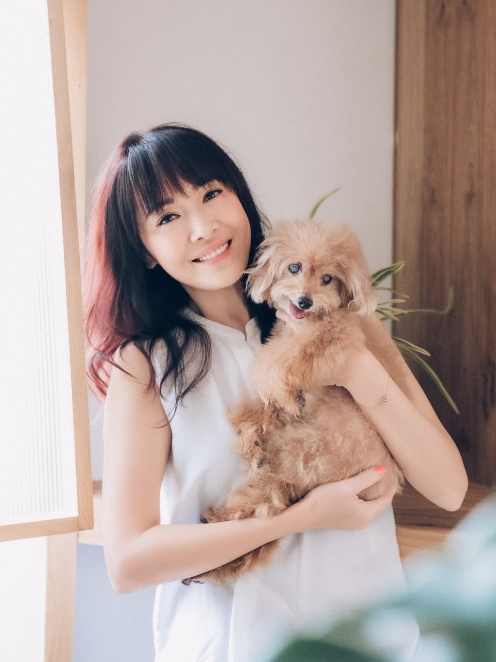 向海嵐非常有愛心。