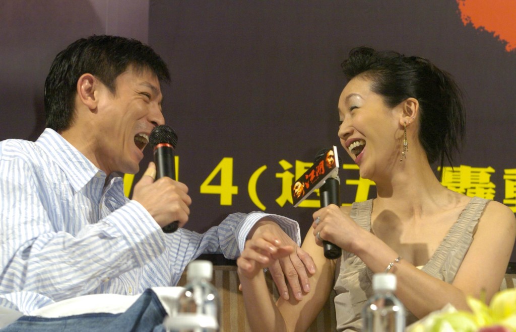 劉德華與吳倩蓮是港產片經典螢幕情侶。