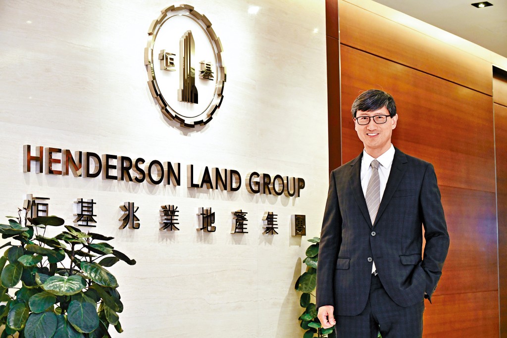 恒基韓家輝表示,減息配合新盤貨尾庫存減少、股市造好等一系列利好因素,樓價及成交量均錄得正增長。