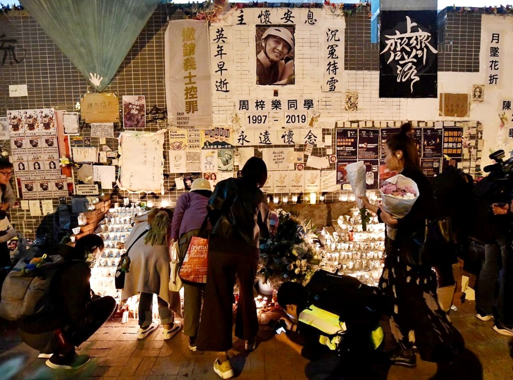 岑敖暉認為周梓樂的死是由香港警察直接或間接造成。資料圖片