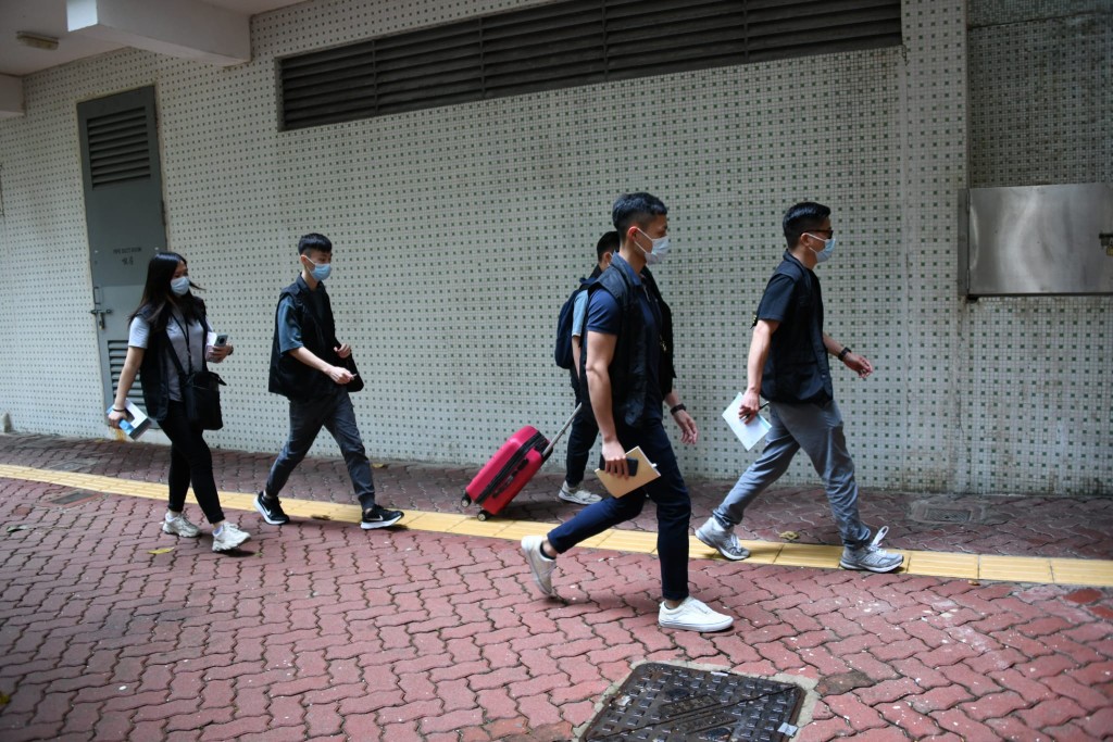 警方到場調查。