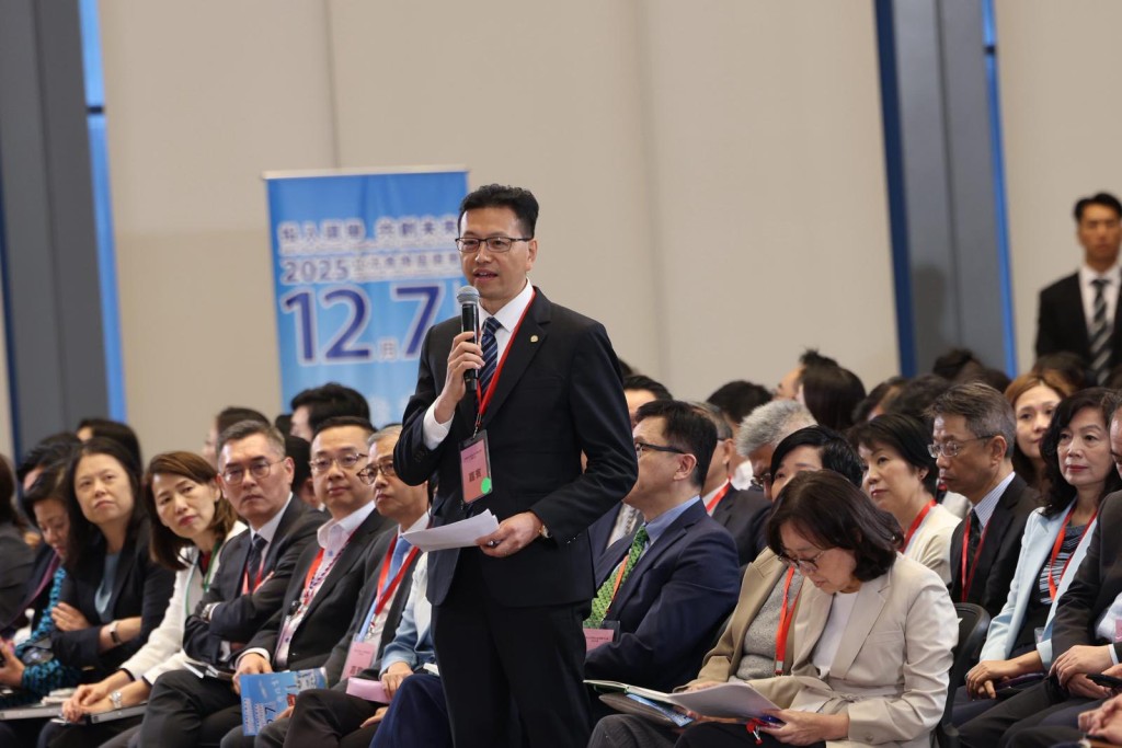 工聯會會長吳秋北。李家超FB圖片 工聯會會長吳秋北。李家超FB圖片