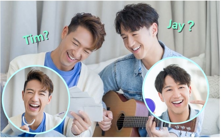 馮允謙和孖生細佬樣貌似到十足十。