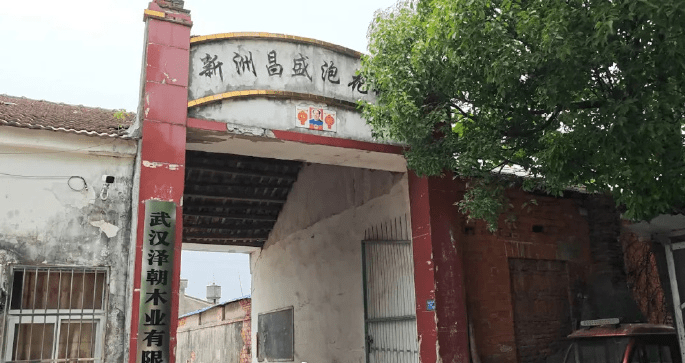 新洲區昌盛泡花鹼廠。 大象新聞
