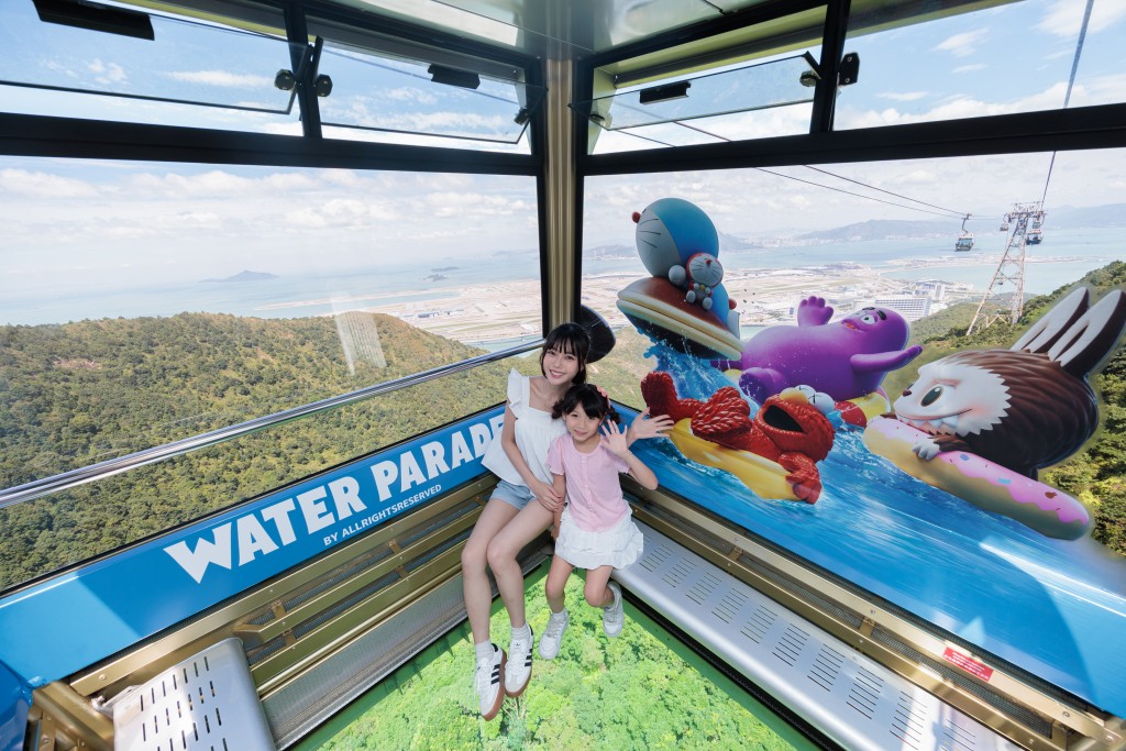 四大人氣角色主題水晶車廂