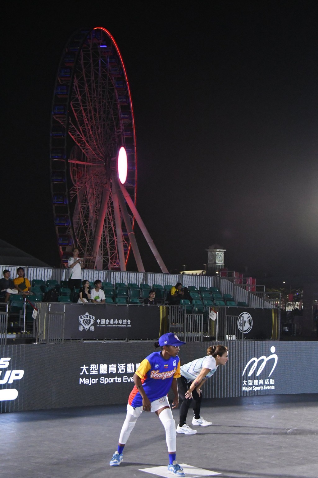 WBSC五人制棒球世界杯，港队周三晚挑战委内瑞拉。 吴家祺摄