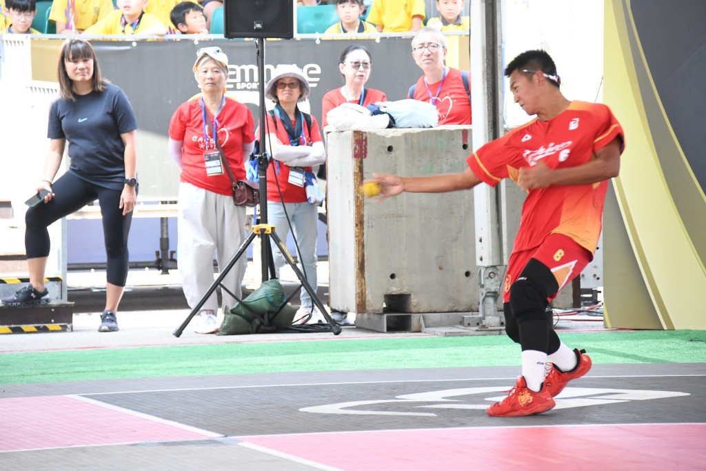 WBSC五人制棒球世界盃，港隊挑戰國家隊。 吳家祺攝