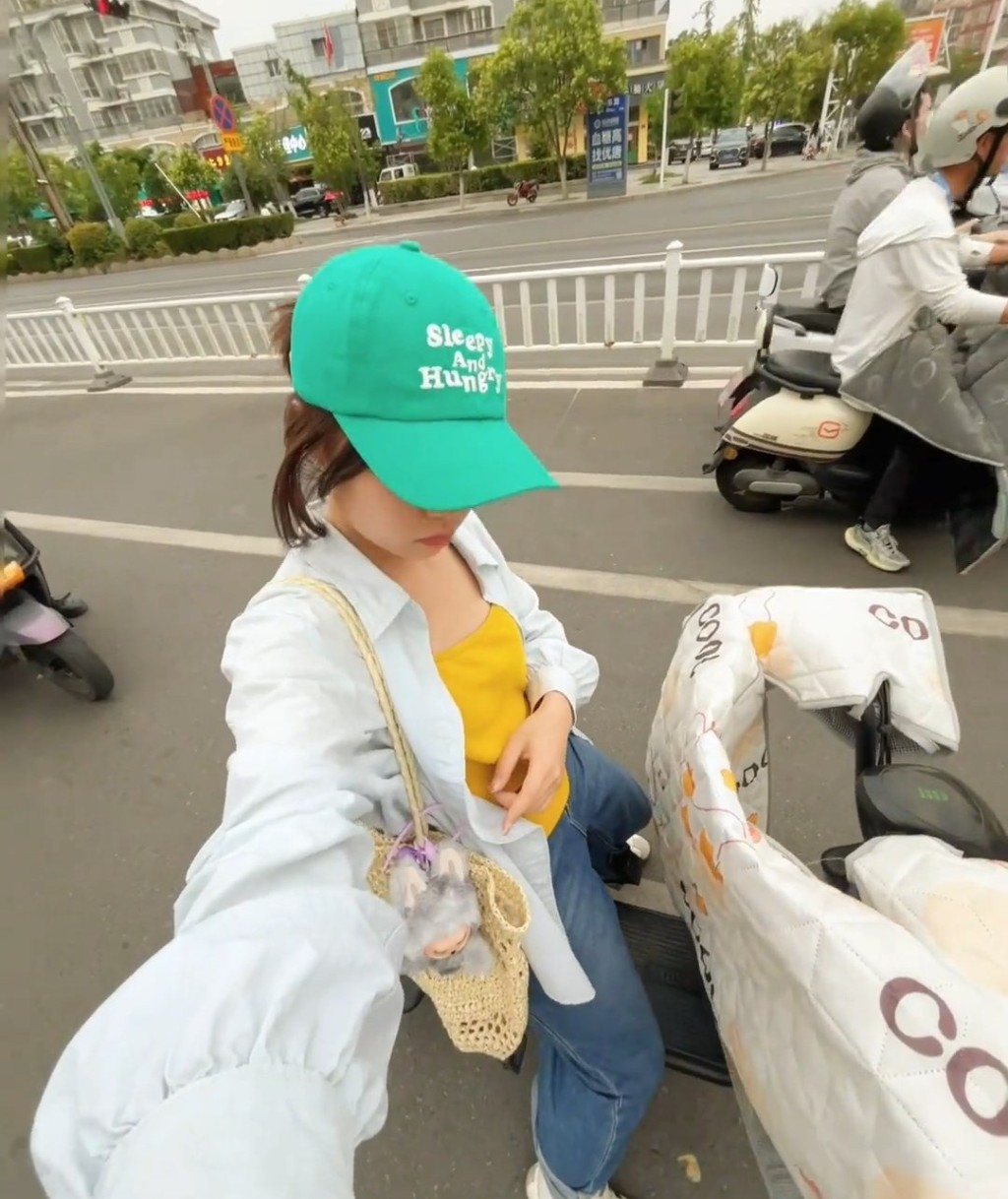 女網民大曬父親傑作。抖音@美團騎手0516 女網民大曬父親傑作。抖音@美團騎手0516