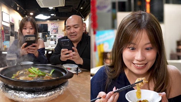 波波歎順德菜自爆最愛同大魚咀嘴 獲KC教路污糟雞秘傳食法。